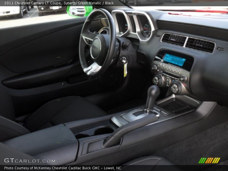Synergy Green Metallic / Black 2011 Chevrolet Camaro LT Coupe