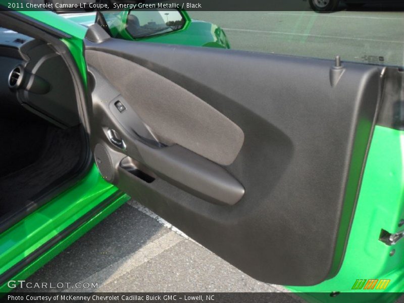 Synergy Green Metallic / Black 2011 Chevrolet Camaro LT Coupe