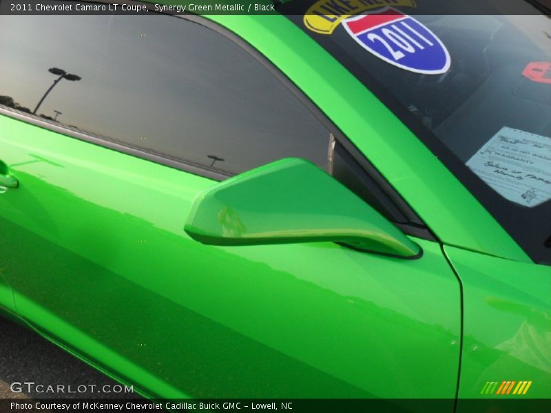 Synergy Green Metallic / Black 2011 Chevrolet Camaro LT Coupe