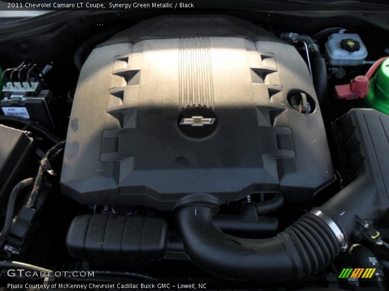 Synergy Green Metallic / Black 2011 Chevrolet Camaro LT Coupe