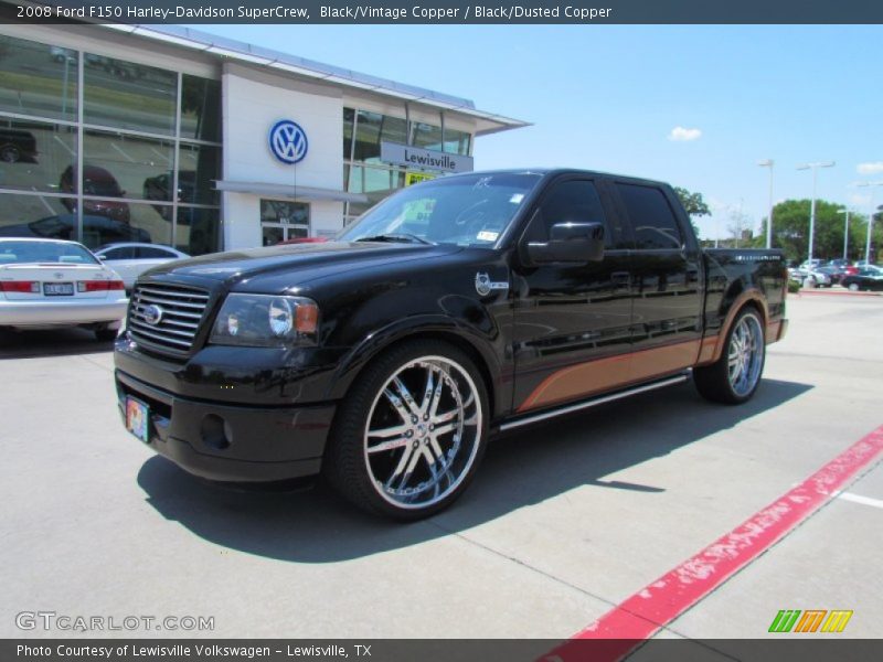 Front 3/4 View of 2008 F150 Harley-Davidson SuperCrew