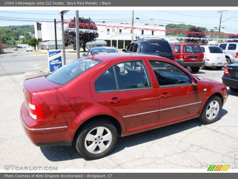 Spice Red Metallic / Black 2004 Volkswagen Jetta GLS Sedan