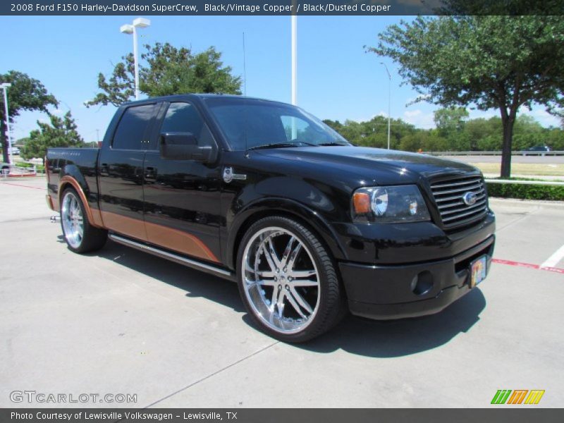 Front 3/4 View of 2008 F150 Harley-Davidson SuperCrew