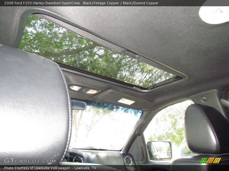 Sunroof of 2008 F150 Harley-Davidson SuperCrew