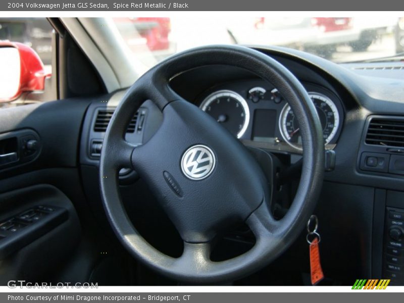 Spice Red Metallic / Black 2004 Volkswagen Jetta GLS Sedan