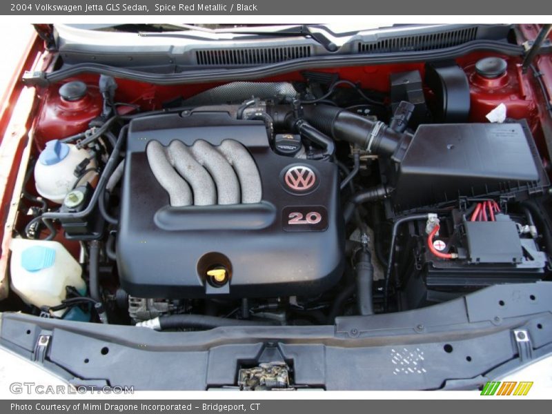 Spice Red Metallic / Black 2004 Volkswagen Jetta GLS Sedan