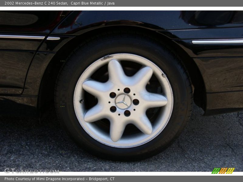 Capri Blue Metallic / Java 2002 Mercedes-Benz C 240 Sedan