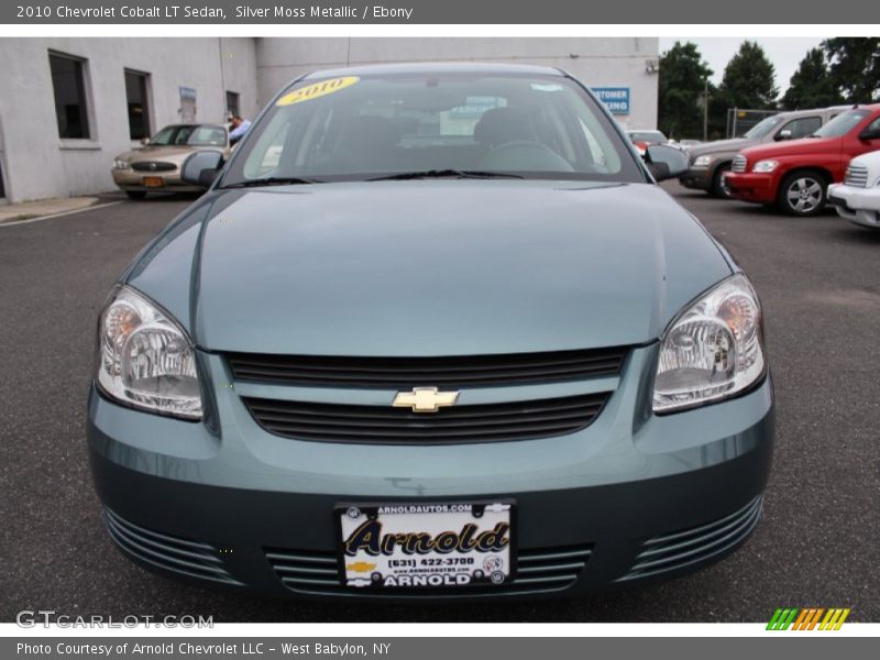 Silver Moss Metallic / Ebony 2010 Chevrolet Cobalt LT Sedan