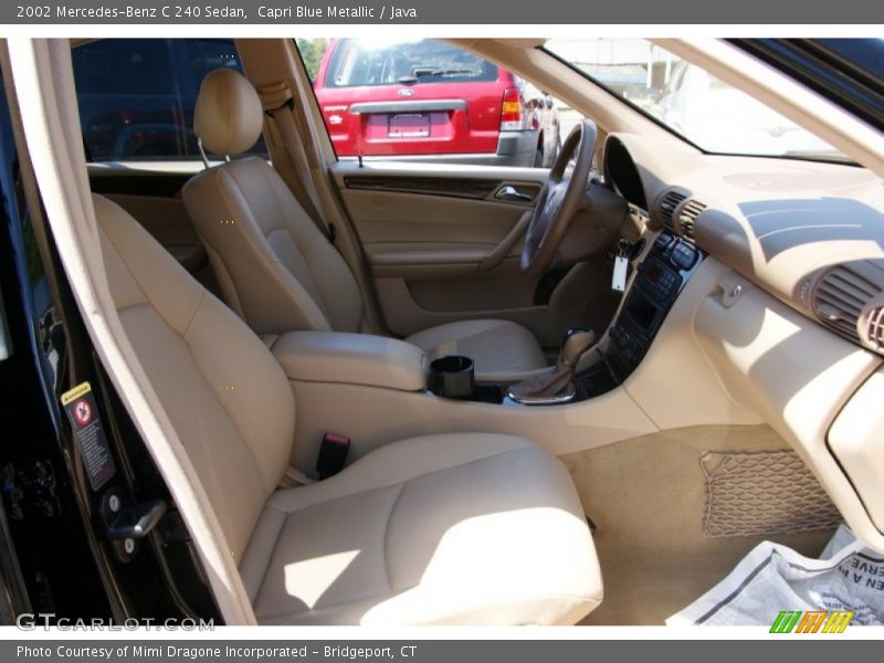 Capri Blue Metallic / Java 2002 Mercedes-Benz C 240 Sedan