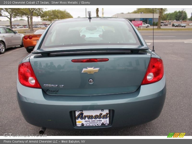 Silver Moss Metallic / Ebony 2010 Chevrolet Cobalt LT Sedan