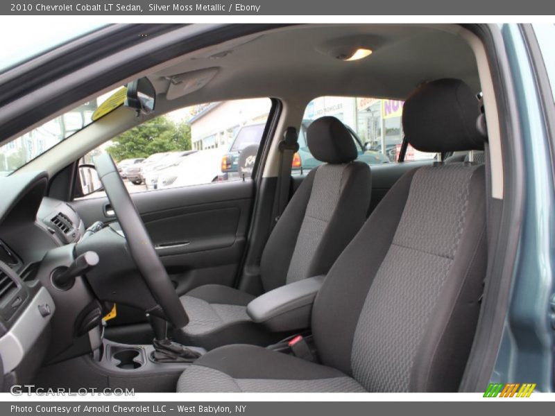 Silver Moss Metallic / Ebony 2010 Chevrolet Cobalt LT Sedan