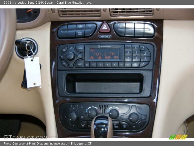 Capri Blue Metallic / Java 2002 Mercedes-Benz C 240 Sedan