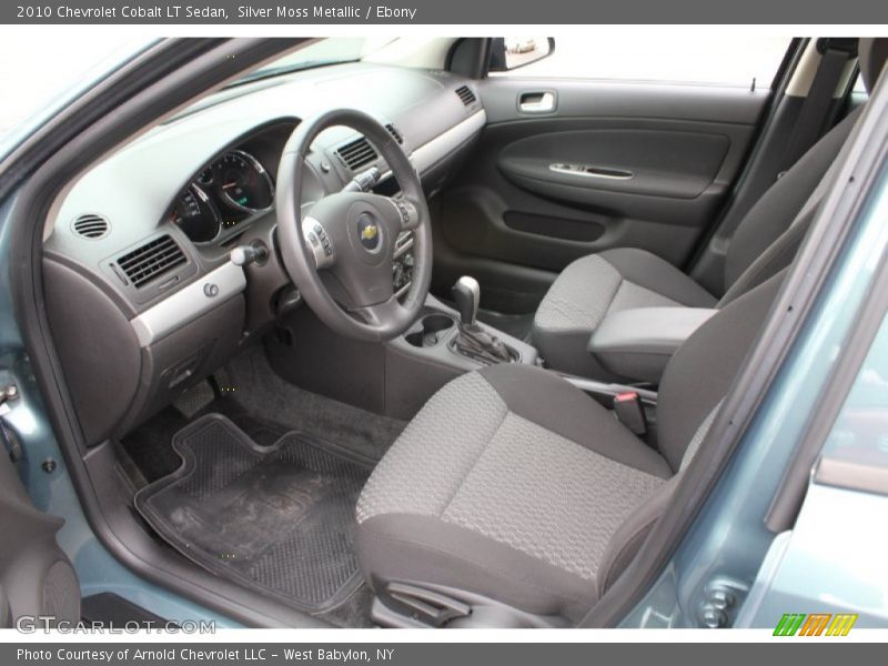 Silver Moss Metallic / Ebony 2010 Chevrolet Cobalt LT Sedan