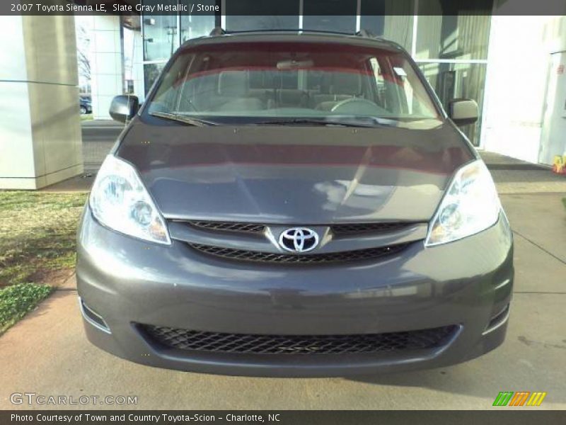 Slate Gray Metallic / Stone 2007 Toyota Sienna LE