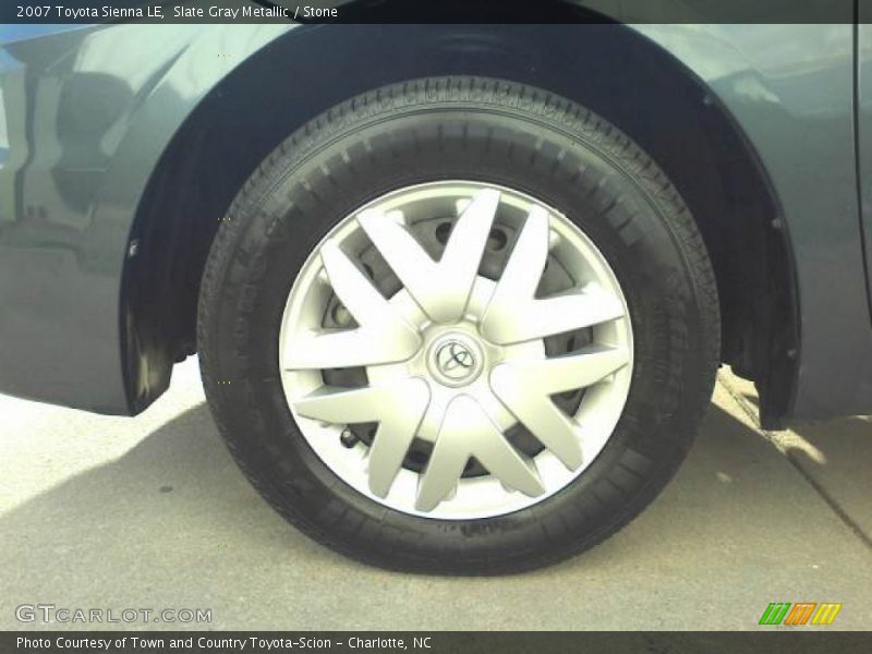 Slate Gray Metallic / Stone 2007 Toyota Sienna LE