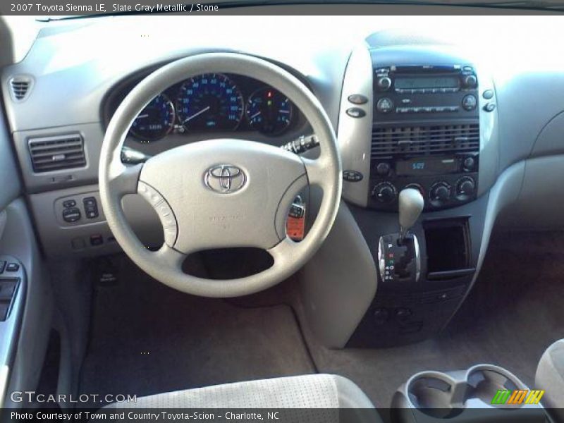 Slate Gray Metallic / Stone 2007 Toyota Sienna LE