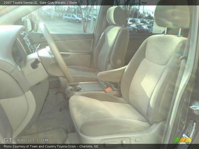 Slate Gray Metallic / Stone 2007 Toyota Sienna LE