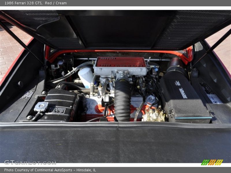  1986 328 GTS Engine - 3.2 Liter DOHC 32-Valve V8