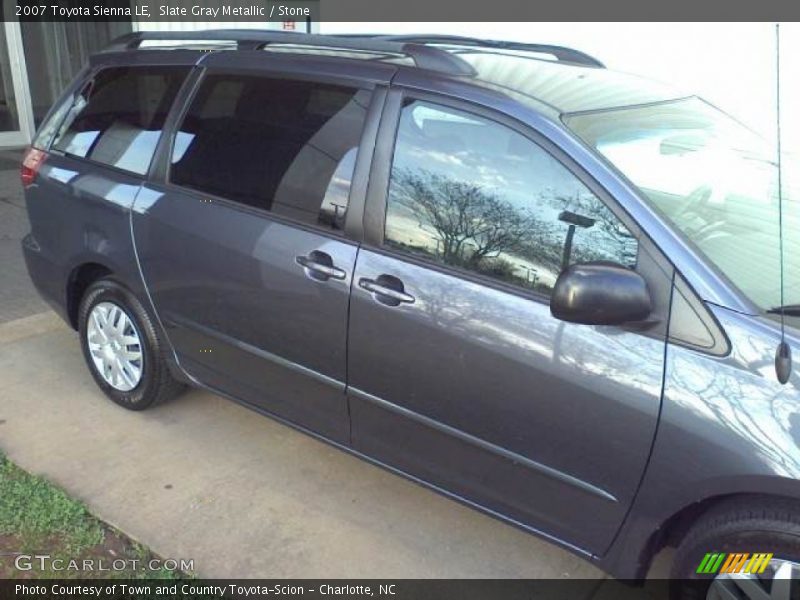 Slate Gray Metallic / Stone 2007 Toyota Sienna LE