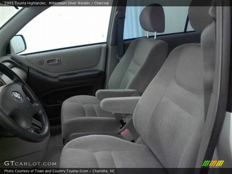Millennium Silver Metallic / Charcoal 2001 Toyota Highlander