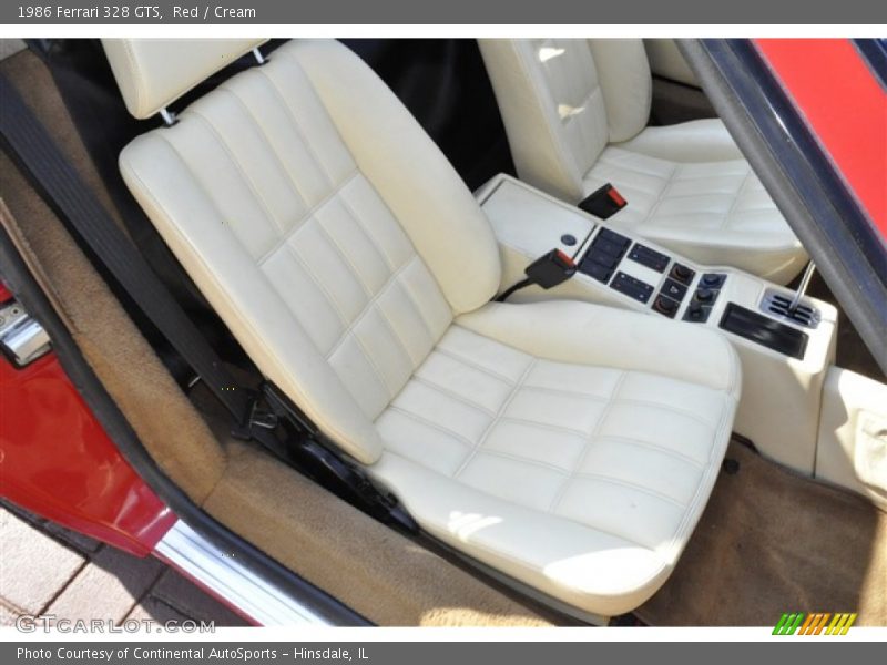  1986 328 GTS Cream Interior