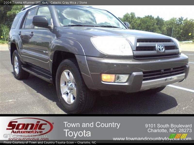 Galactic Gray Mica / Stone 2004 Toyota 4Runner SR5 4x4
