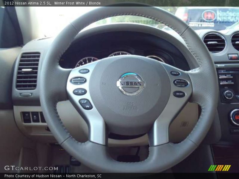  2012 Altima 2.5 SL Steering Wheel
