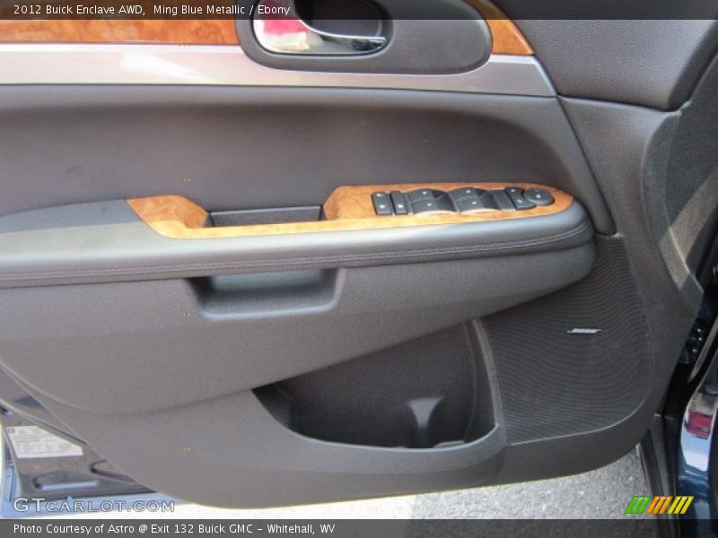 Ming Blue Metallic / Ebony 2012 Buick Enclave AWD