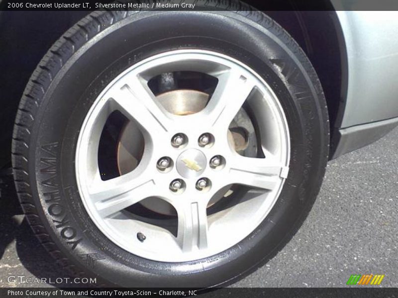 Silverstone Metallic / Medium Gray 2006 Chevrolet Uplander LT