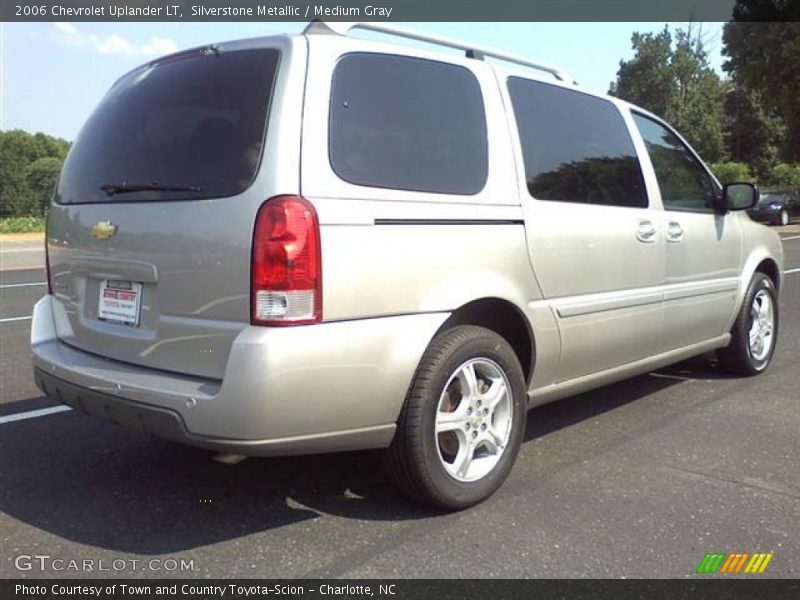 Silverstone Metallic / Medium Gray 2006 Chevrolet Uplander LT