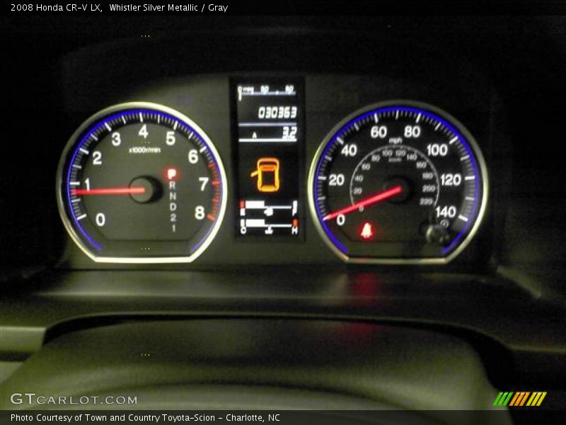 Whistler Silver Metallic / Gray 2008 Honda CR-V LX