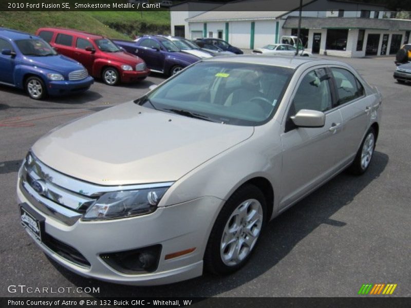 Smokestone Metallic / Camel 2010 Ford Fusion SE