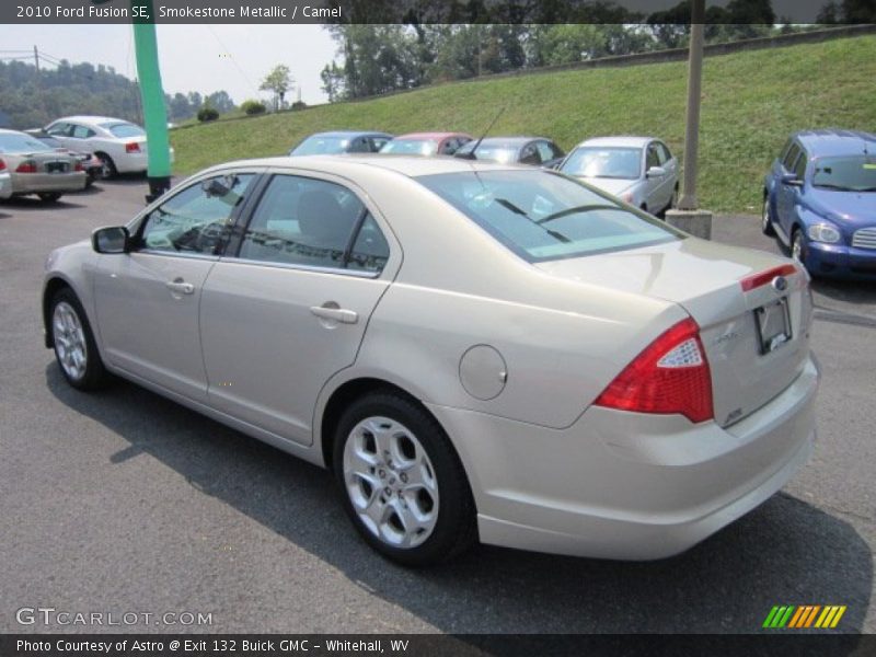 Smokestone Metallic / Camel 2010 Ford Fusion SE