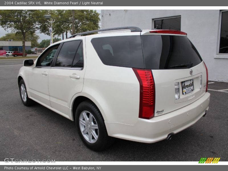 White Diamond Pearl / Light Neutral 2004 Cadillac SRX V6