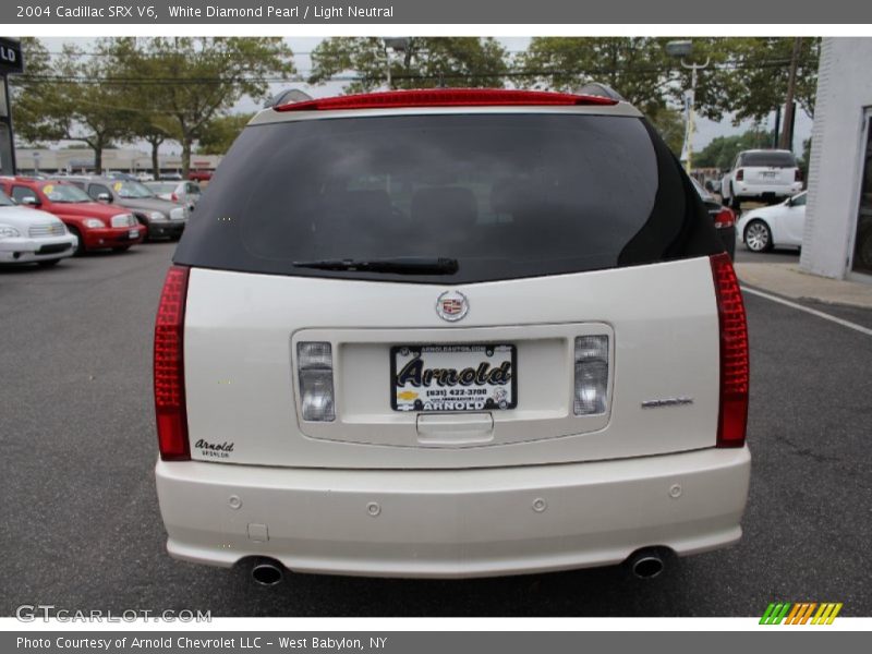 White Diamond Pearl / Light Neutral 2004 Cadillac SRX V6