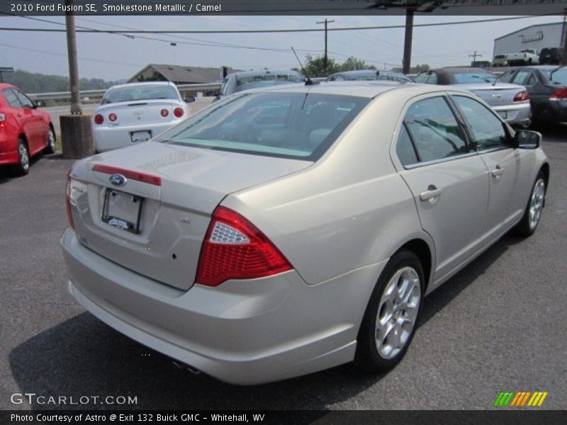 Smokestone Metallic / Camel 2010 Ford Fusion SE