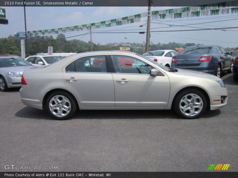 Smokestone Metallic / Camel 2010 Ford Fusion SE