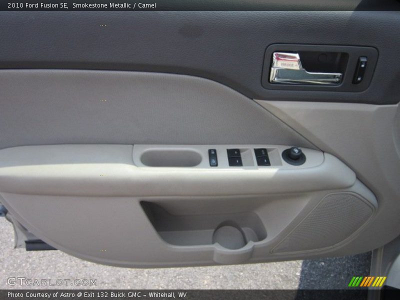 Smokestone Metallic / Camel 2010 Ford Fusion SE