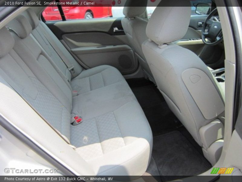 Smokestone Metallic / Camel 2010 Ford Fusion SE
