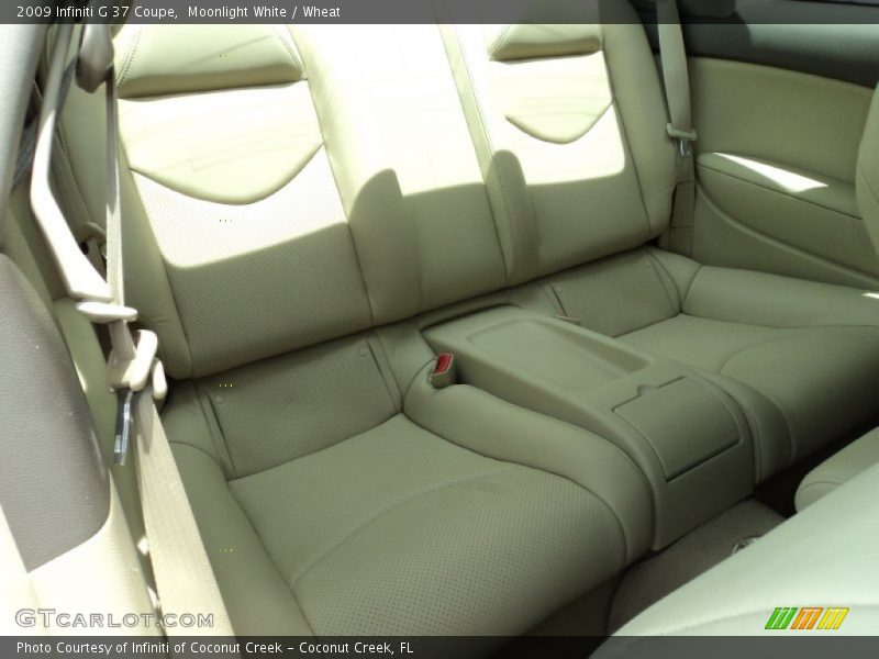 Moonlight White / Wheat 2009 Infiniti G 37 Coupe