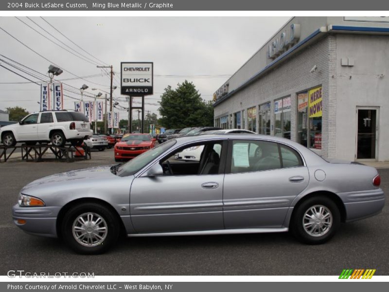 Ming Blue Metallic / Graphite 2004 Buick LeSabre Custom