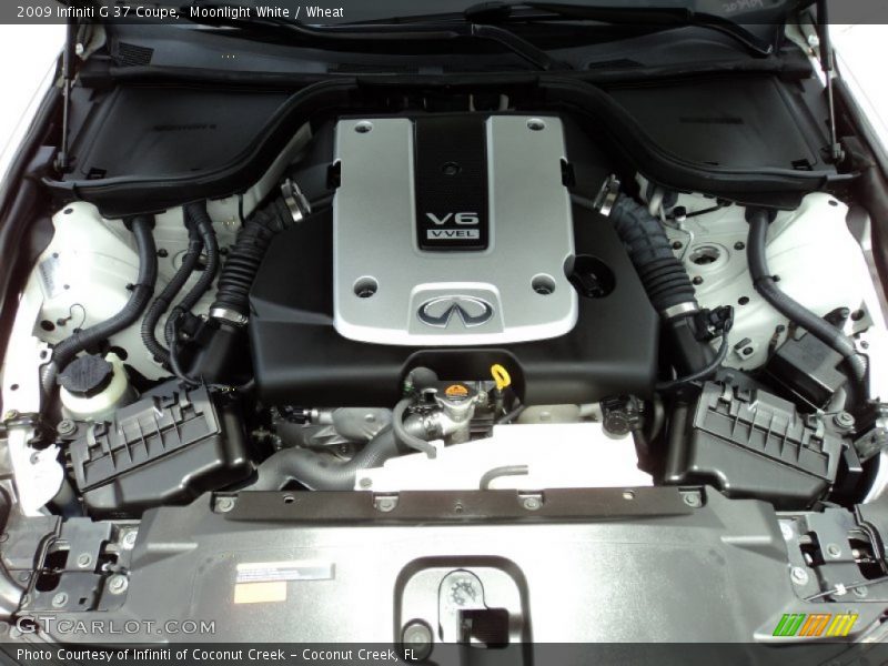 Moonlight White / Wheat 2009 Infiniti G 37 Coupe