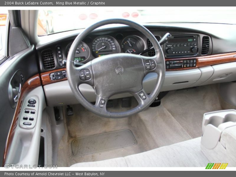 Ming Blue Metallic / Graphite 2004 Buick LeSabre Custom