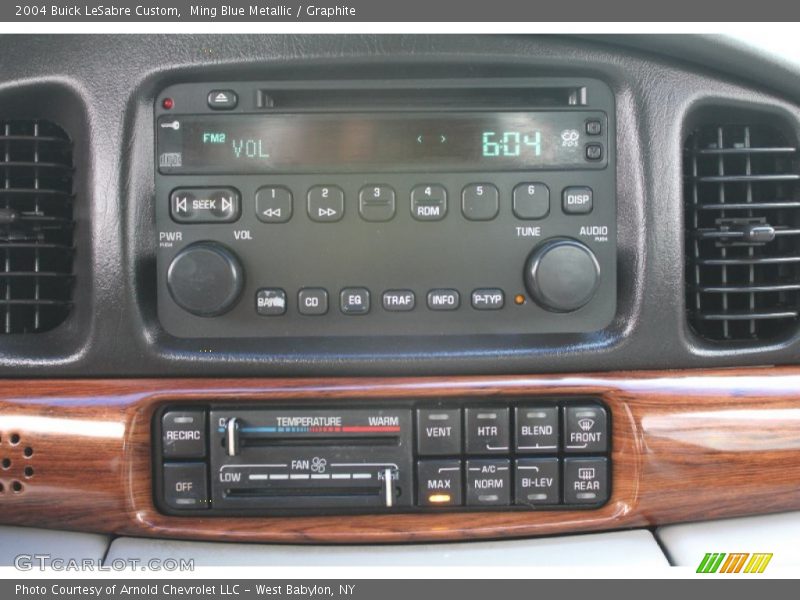 Ming Blue Metallic / Graphite 2004 Buick LeSabre Custom