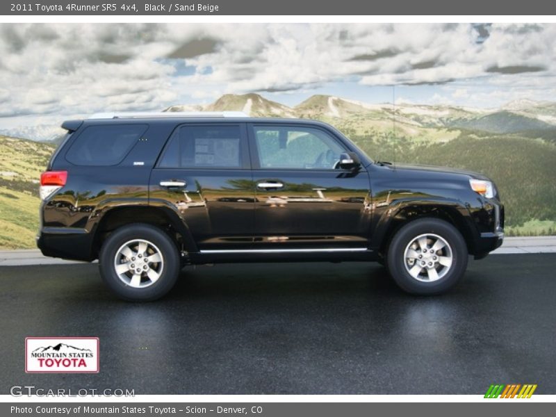 Black / Sand Beige 2011 Toyota 4Runner SR5 4x4