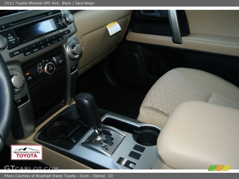 Black / Sand Beige 2011 Toyota 4Runner SR5 4x4