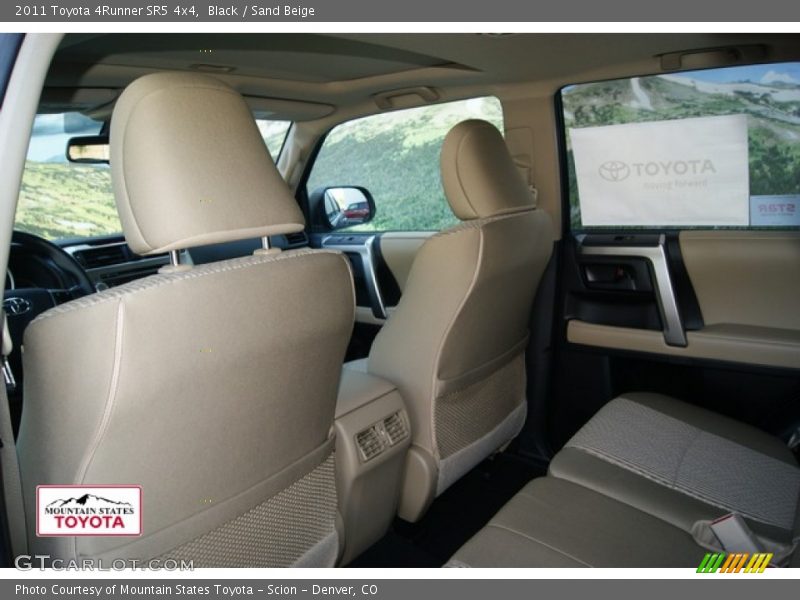 Black / Sand Beige 2011 Toyota 4Runner SR5 4x4
