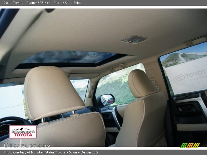 Black / Sand Beige 2011 Toyota 4Runner SR5 4x4