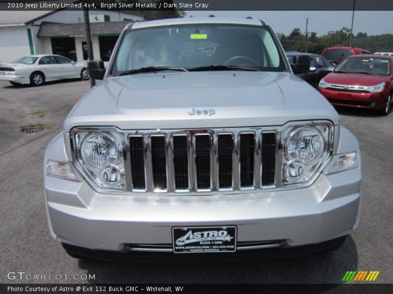 Bright Silver Metallic / Dark Slate Gray 2010 Jeep Liberty Limited 4x4