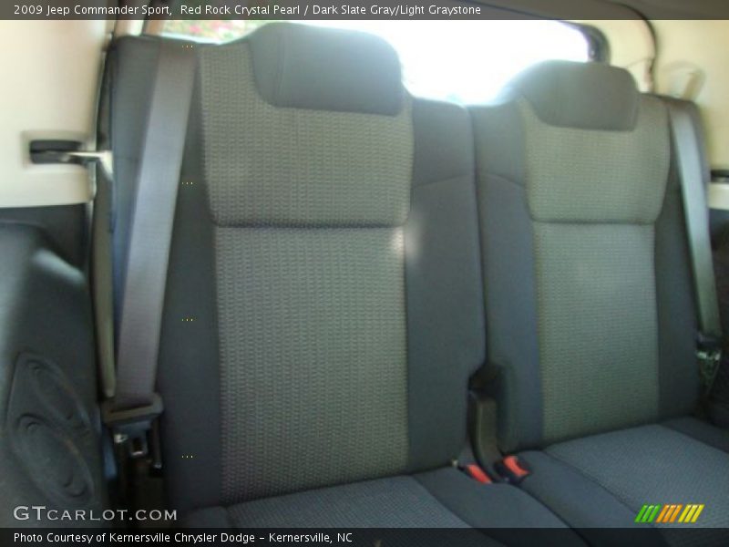 Red Rock Crystal Pearl / Dark Slate Gray/Light Graystone 2009 Jeep Commander Sport